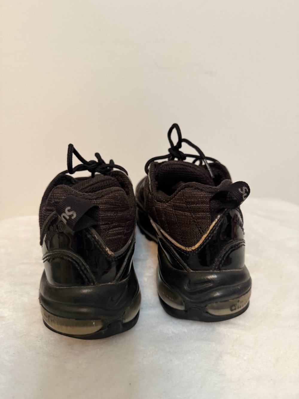 Nike Supreme x Air Max 98 Black Men's Size 7.5 Sneakers - Picture 5 of 16